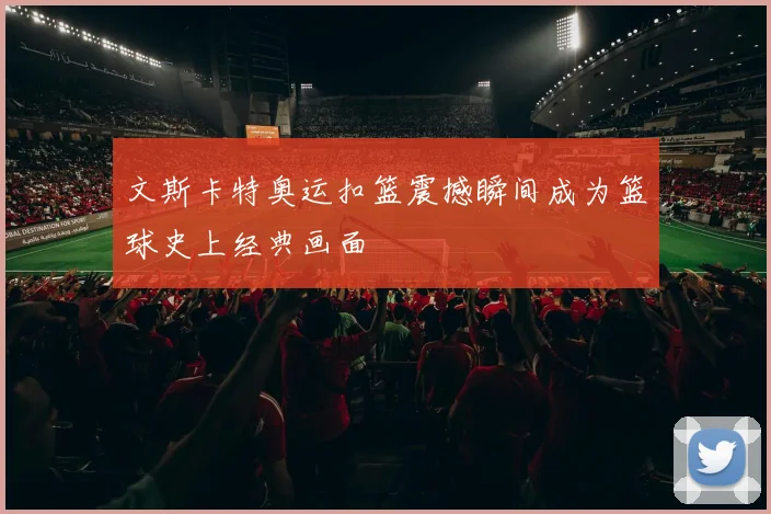 文斯卡特奥运扣篮震撼瞬间成为篮球史上经典画面